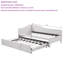 Lit de jour simple avec lit gigogne escamotable-127810052