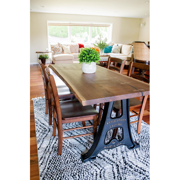 Live edge walnut wood dining table top 84 – R-Home Furniture