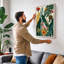 Tropical Garden Dense Botanical - Wrapped Canvas-1399340076-1399340077