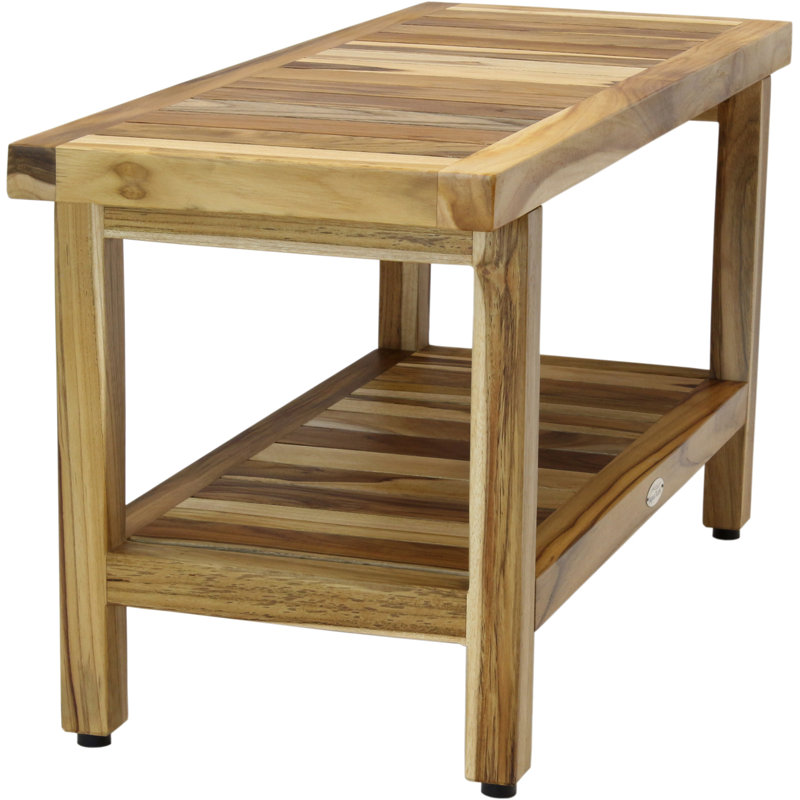 Spa 36" W Teak Shower Bench