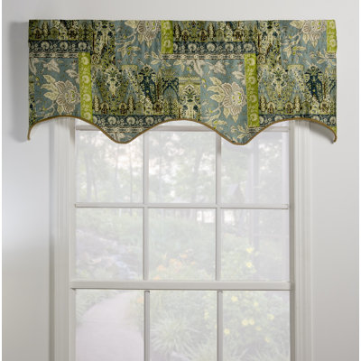 Tangier Traditional Cotton Paisley Filler Valance