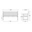 Banc de jardin POLYWOOD-9706264-9706258