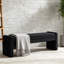 Banc de rangement rembourré 66,9 po-714863241