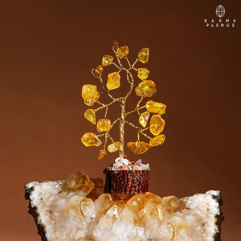 Ensemble de 12 arbres de cristal Chakra, des cadeaux bien pensés pour les femmes, décoration de bureau, maison