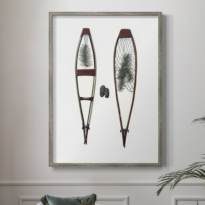 Reproduction encadrée - bois massif XMA3005408, H 21 po x l 17 po