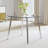 Modern Minimalist Style Circular Transparent Tempered Glass Table (Only Tables, No Chairs)-10527315-10527313