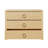 Getty 43.5'' W 3 - Drawer Dresser-109870375