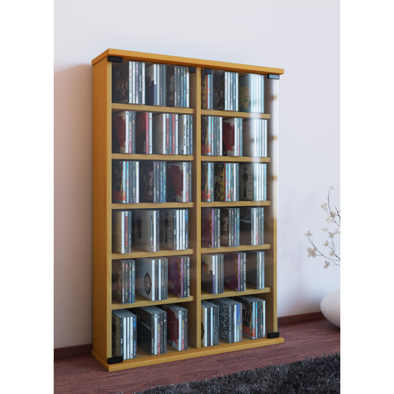 91.5cm H Media Cabinet, Beech