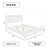 Montreuil King Solid Wood Bed White-1944092852-1944092854