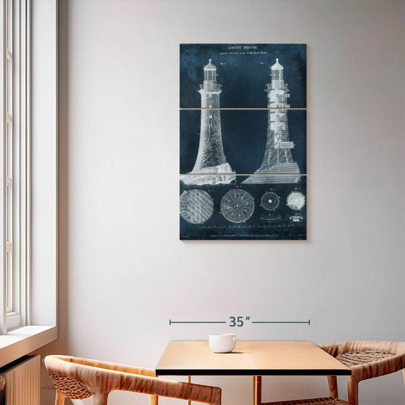 Plan du phare de Laelle