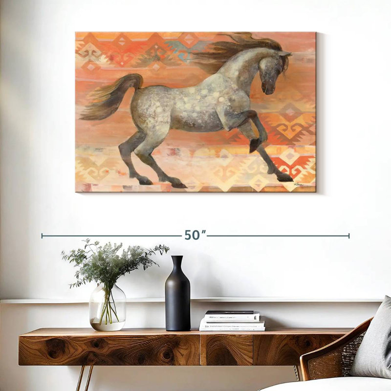 Brampt Grand Entrance Southwest Boho Blush, H 26 po x l 39 po