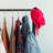 Multi-Shelf Metal Garment Rack-1689617434