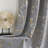 NICETOWN 100% Blackout Curtains, Grommet Pattern Gold Foil Printed Window Treatments Room Darkening Drapes for Bedroom, 2 Panels-896250775-896250777