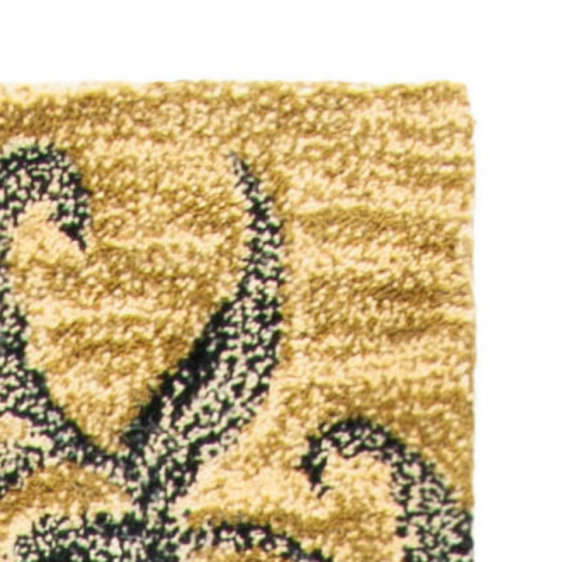 Candelo Soho Hand Tufted Wool And Viscose Floral Rug, Square 6'