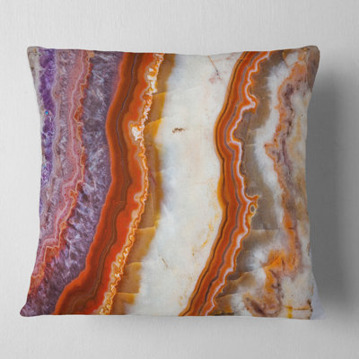 Abstract Geometric Throw Pillow