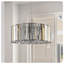 Lustre en cristal de style moderne