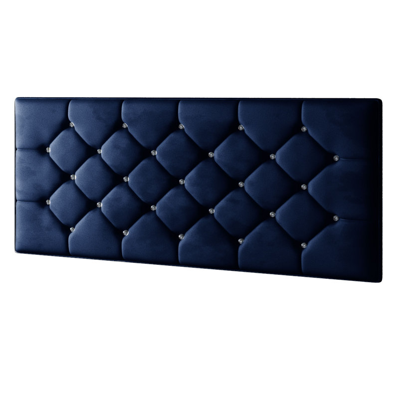 Farallones Upholstered Headboard, Royal Blue, Kingsize (5')
