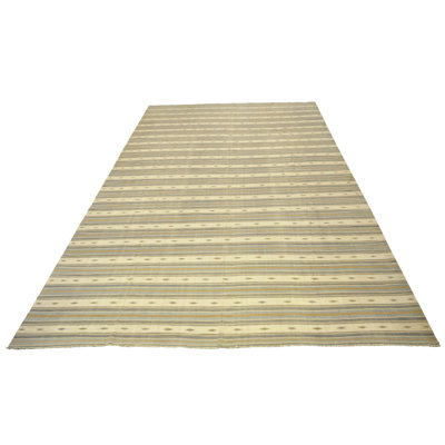 Dhurrie Hand Woven Wool Area Rug
