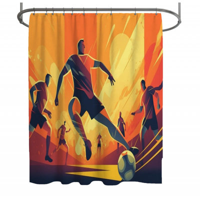 Football Shower Curtain