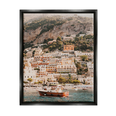 «Coastal Port City Buildings Seaside Floater» par Krista Broadway