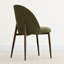 Chaise rembourrée avec pieds en métal-736462930