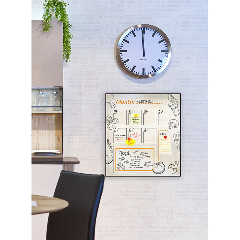 Magnetic Metal Dry Erase Board