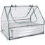 Mini serre extérieure Garmer avec jardin surélevé en métal et housse transparente - 4 pi x 3 pi-96814199