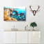 Green Bridge Of Wales In Abstract - Wrapped Canvas Print-55309551