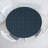 Bungalow Rose Antique Oriental Fitted Round Diameter Slate Blue Night Blue 118254-76881390