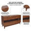 Commode prémontée 59 tiroirs 59 po Mid-Century