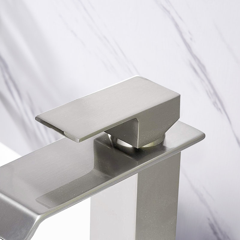Robinet pour salle de bain Modern, Nickel brossé