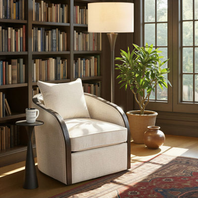Fauteuil d'appoint pivotant Gracelynn