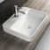 Cantrio SolidTech Matte White Acyrlic Composite Single Sink with 23" x 18.125" Dimensions