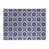 Motif géométrique ‑ bleu marine