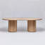 Laurel Oval Oak Double Pedestal Dining Table