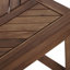 Banc de pique-nique en bois d'acacia pour le patio Harbison-1374334523