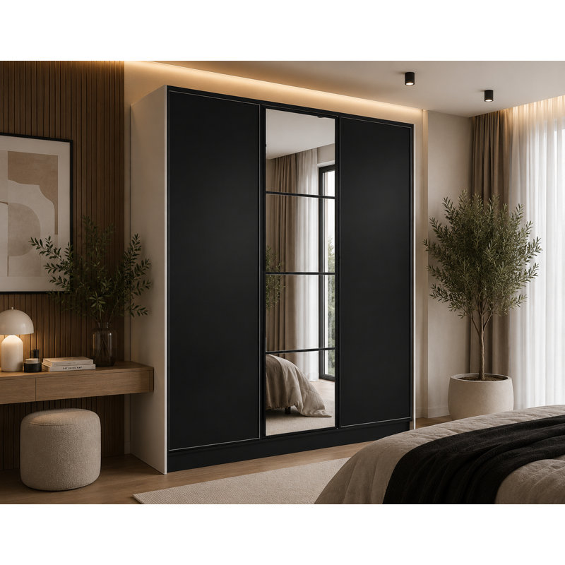Wardrobe, Black/White