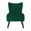 Fauteuil d'appoint recouvert de velours