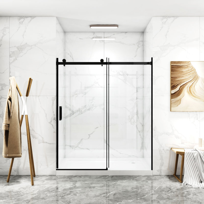 56"-60"W X 70"H Frameless Shower Door