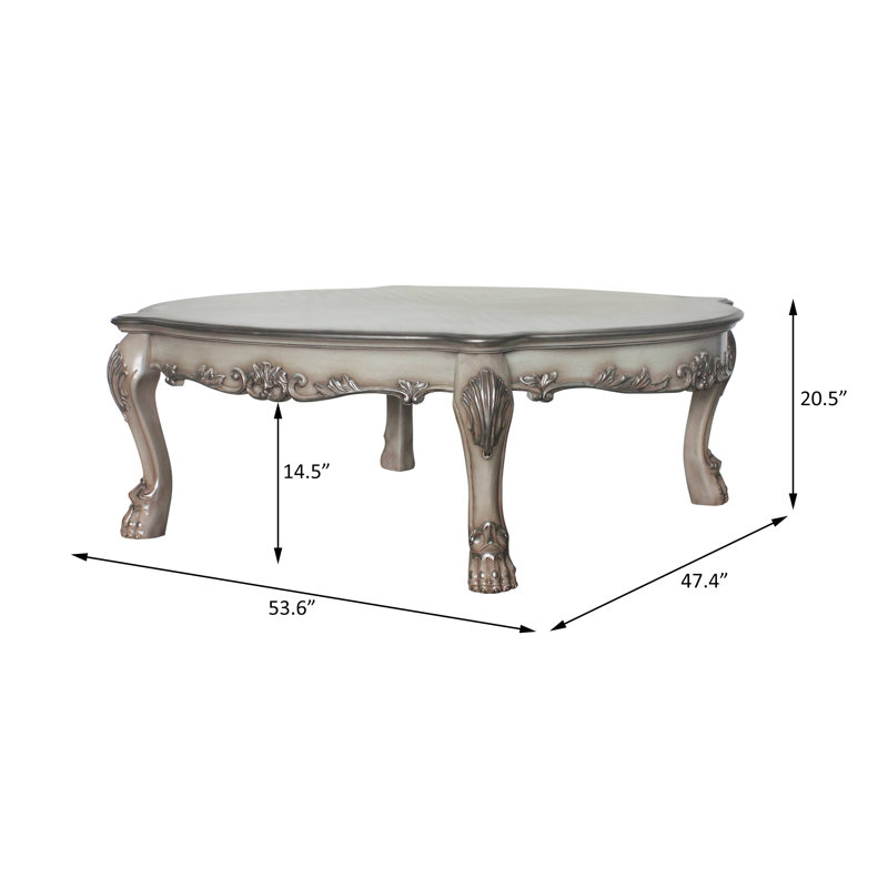 Table basse blanche Ramona