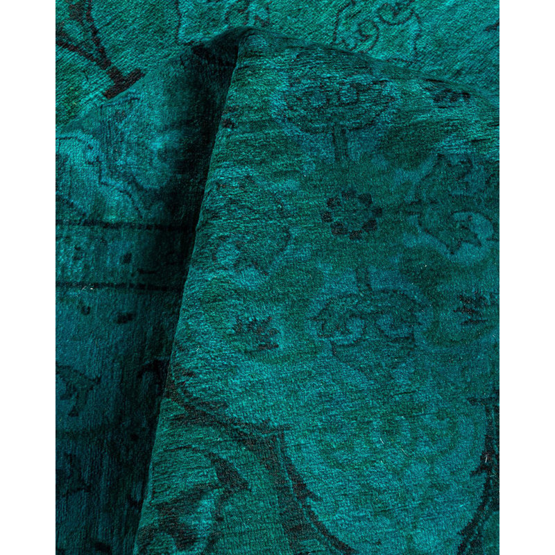Fine Vibrance One-of-a-Kind 4' 1" X 5' 7" Hand Knotted Area Rug