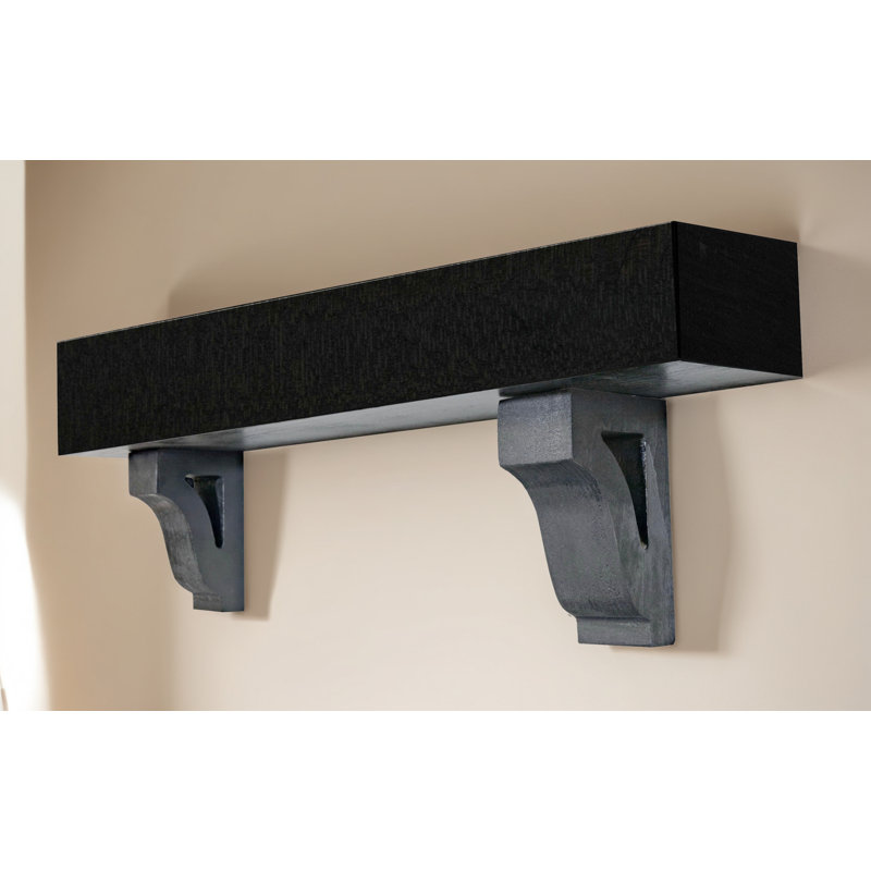 Rayne Poplar Floating W/Corbels, 8" H x 15" W x 4" D