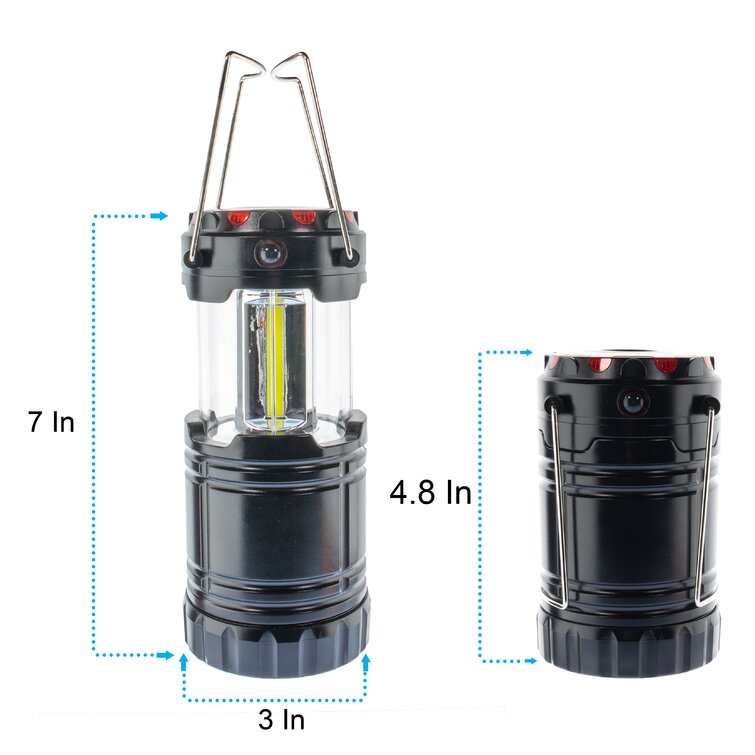 Portable Collapsible COB LED Camping Lantern - Military Tough Light LED COB  Tactical Lantern - Ultra Bright & Portable - For Hiking Camping Home Power