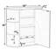 Armoire de salle de bain murale Chandini
