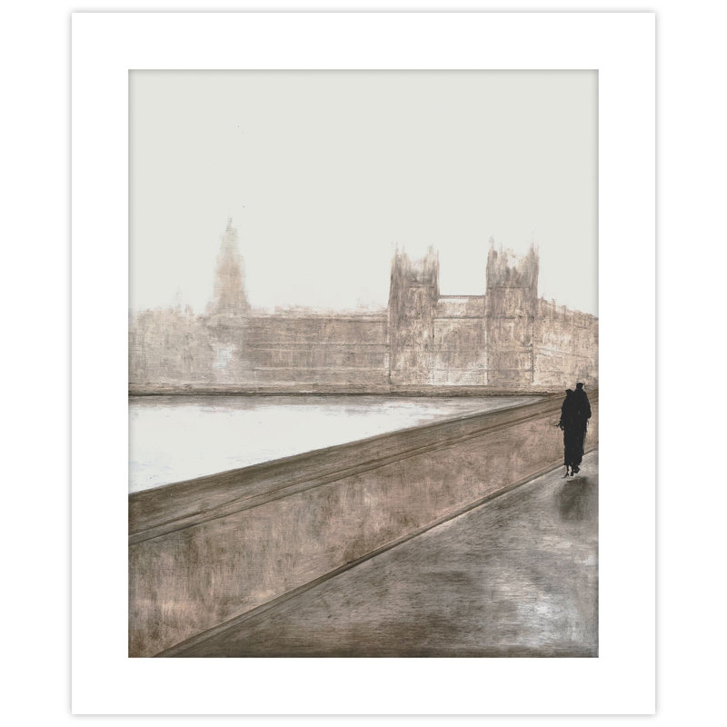 «England Moments 7», reproduction d'art encadrée, H 27,5 po x l 23,5 po