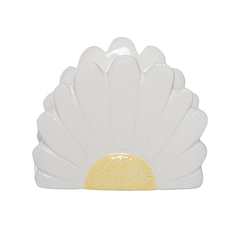 Dolomite Daisy Napkin Holder