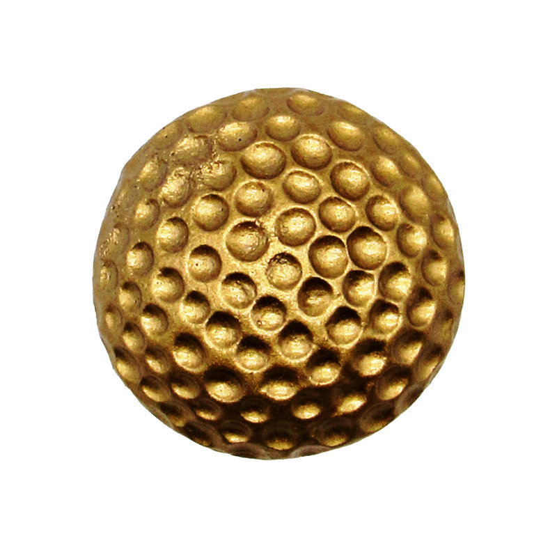 Poignée fantaisie 1 1/4", Or luxueux