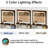 Vanity Desk with Dimmable LED Light with 10 Drawers, Makeup Table with Flip Up Mirror