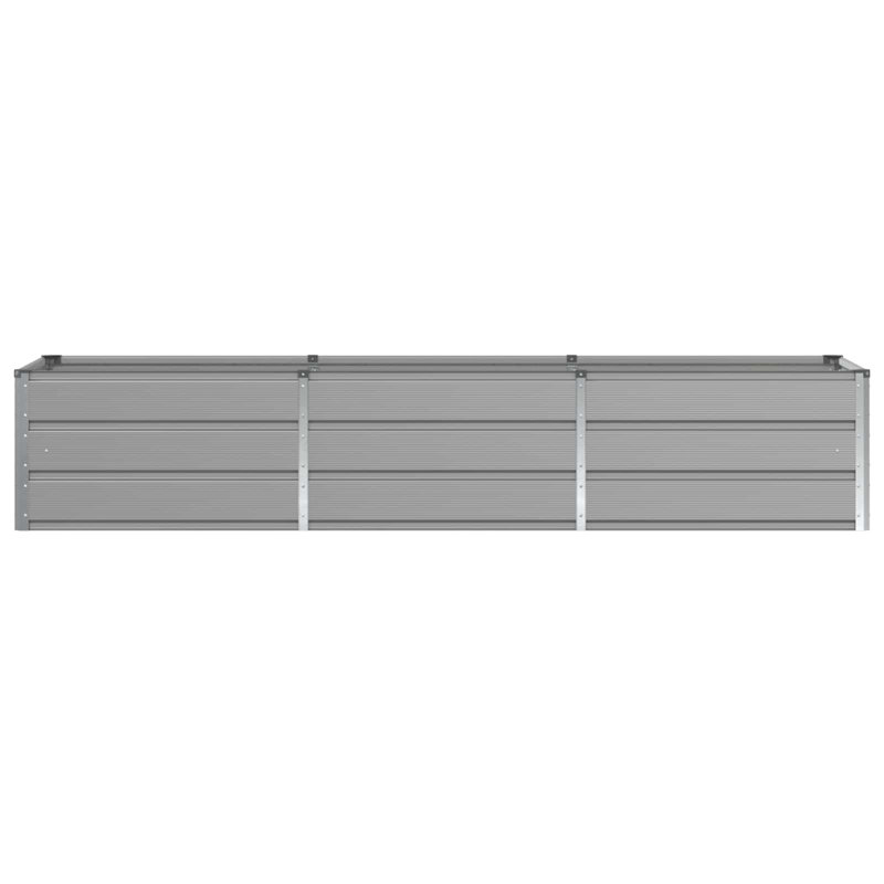Raised Garden Bed, Light Grey, 45cm H x 240cm W x 80cm D