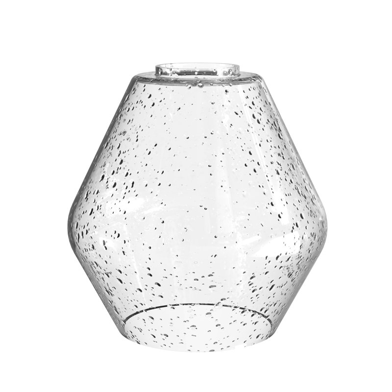 Pear Bubble Clear Glass Shade for Vanity Lights